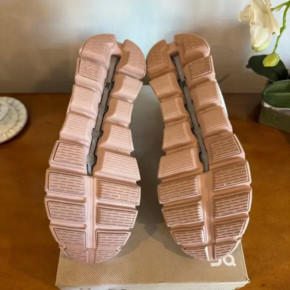 On Running Cloud 5 Sand Rosebrown Women’s 10 Sneakers - Picture 6 of 10